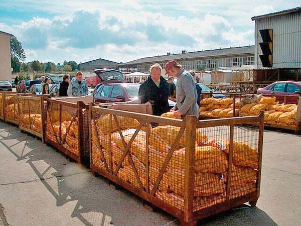 Märkte und Feste rund um Saatkartoffeln | KLUHG e.G. Großwaltersdorf